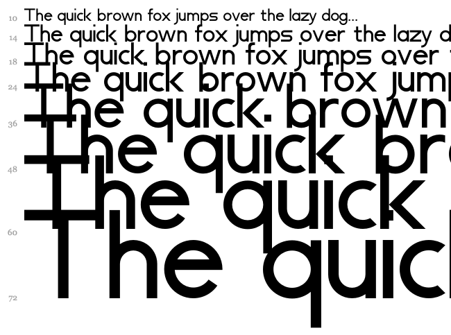 Syarpfiqr Sans font waterfall